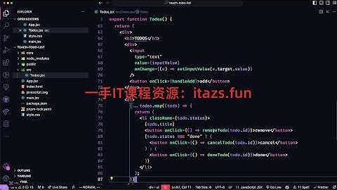 [React教程] Mini-React完整训练营 实现任务调度+Fiber架构+Hooks机制全流程开发