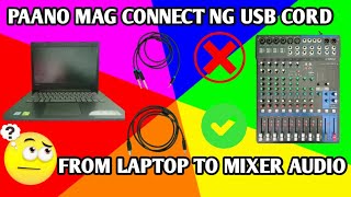 Download lagu Cara menghubungkan kabel USB laptop ke mixer audio | Cara menghubungkan kabel USB laptop ke mixer