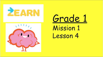 Zearn - Grade 1, Mission 1, Lesson 4
