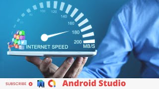 How to Create Internet Speed Test Android App | Android Care || Free Source Code 2022 screenshot 4
