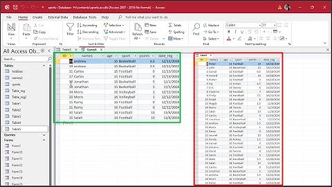 How to use query to  display only duplicate values in  Microsoft access #database