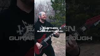 New Guitar Playthrough For 'Earthen' By Ov Sulfur Out Now! 🔥🔥 #Shorts #Ovsulfur