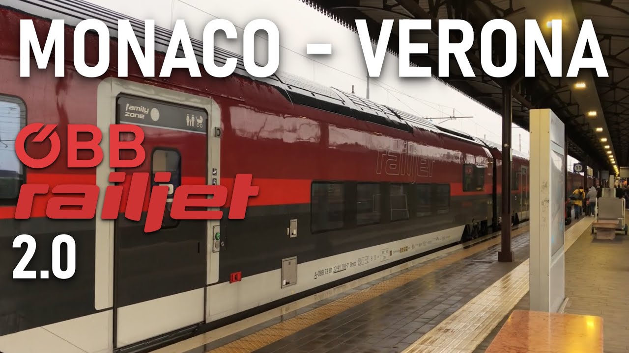 Trip Report - A BORDO DEL NUOVO RAILJET 2.0 DI ÖBB DA MONACO A VERONA!!