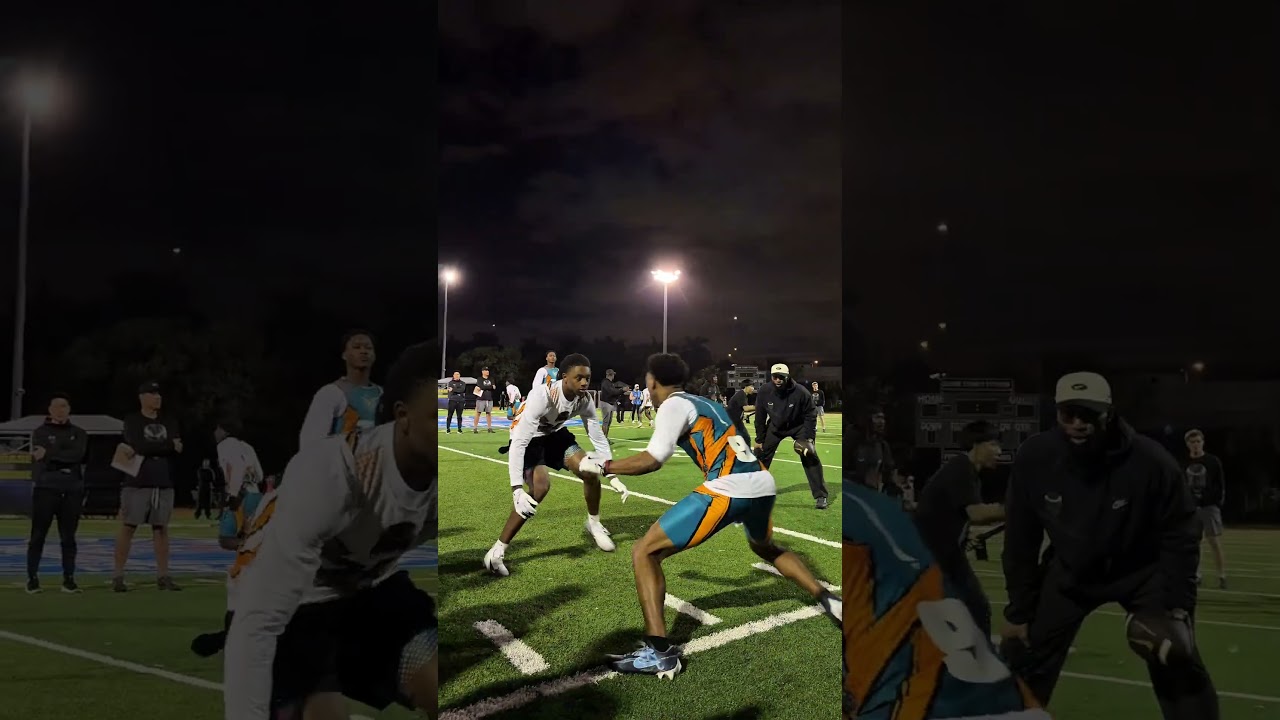 Miami boys wasted no time getting to it.