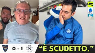LECCE NAPOLI 0 1 | TIFOSI INTERISTI INCREDULI: “COME ABBIAMO PERSO LO SCUDETTO?” | TIFOSIAMO