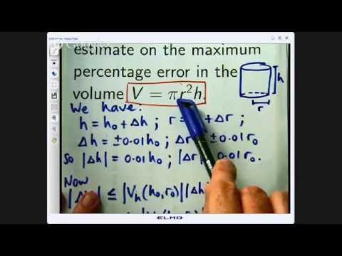 Error estimation via