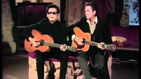 Roy Orbison & Johnny Cash: "Oh, Pretty Woman" Live on The Johnny Cash Show 1969