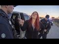 Entitled Karen Bosses Cops Around Till It Backfires | Karens Getting Arrested By Police
