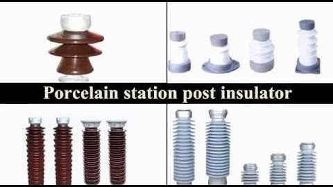 11.Porcelain station post insulator