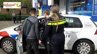 politie bij Kidsevent Gestel Sintmichielsgestel met Mobiel Media Lab