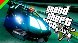 จ่าสิบตำรวจเอก Jedz - Grand Theft Auto V Police Mod (GTA V ตลก,ฮา)