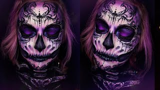 Día De Los Muertos - Sugar Skull - Day Of The Dead Makeup Misskatemonroe.co.uk