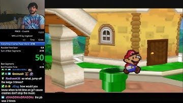 Paper Mario Crash% in 1:56