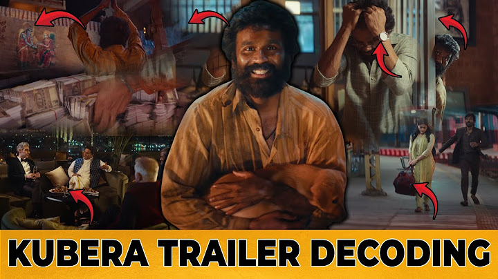 Kubera Trailer Decoding Tamil | Dhanush | Nagarjuna | Rashmika | Hidden Details | Retro Media Tamil