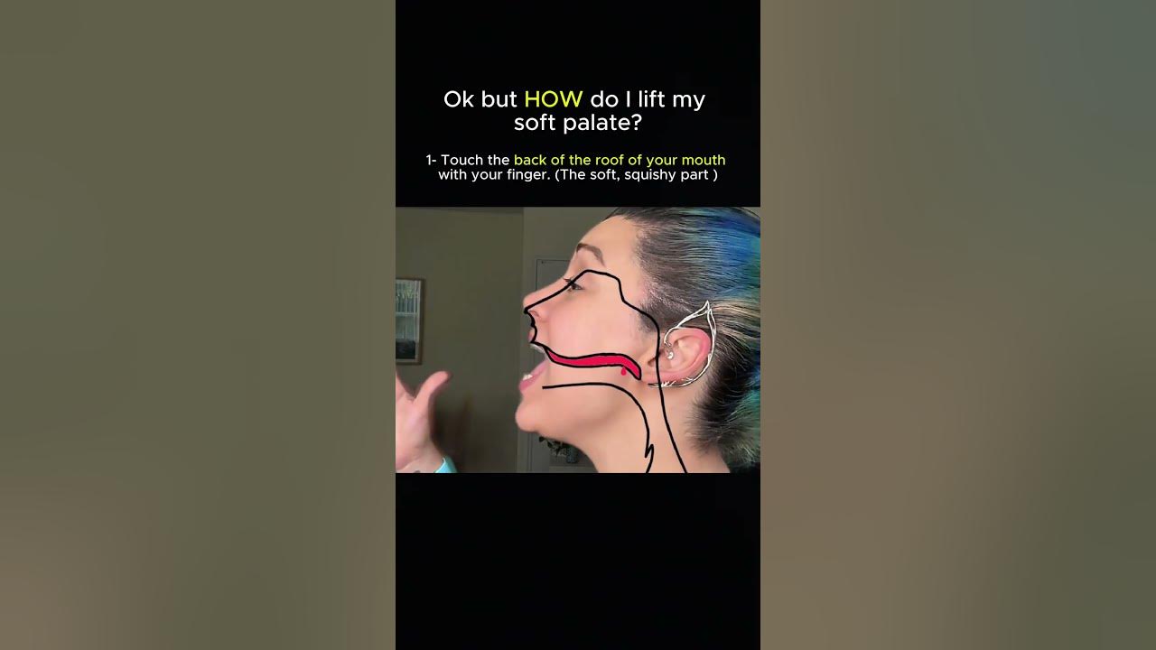 How to Lift your Soft Palate to Sing High Notes? easy vocal technique for an open & free voice