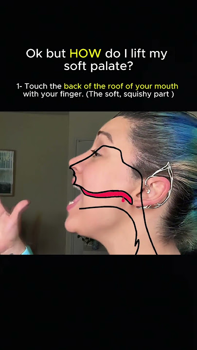 How to Lift your Soft Palate to Sing High Notes? easy vocal technique for an open & free voice