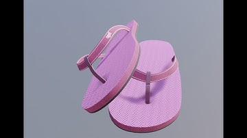 modeling and texturing flipflops in blender 2.8 part 1