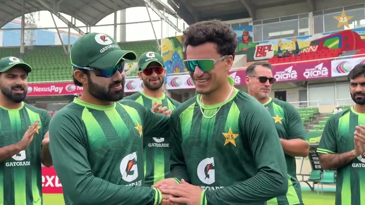Sahibzada Farhan, Maaz Sadaqat, Shamyl Hussain and Abdul Samad Receive Their ODI Debut Caps