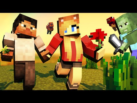 Видео: ВНЕЗАПНО ПОДКРАЛСЯ - Minecraft с Девушкой #5