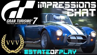 Gran Turismo 7 #Stateofplay - Impressions Chat
If you like the content, do Like and Subscribe it supports what I do. Interested in seeing my streams? Follow here: https://www.twitch.tv/teamvvv to keep alerted when they happen. I stream on Monday, Wednesday and Thursday 3:30pm GMT.
SUPPORT TEAM VVV
➤YOUTUBE MEMBERSHIP: https://bit.ly/2QSdMYa
➤PATREON: http://www.patreon.com/TeamVVV
➤DONATE: https://streamlabs.com/teamvvv
➤MERCHANDISE https://shop.spreadshirt.co.uk/TeamVVV
➤AMAZON: https://www.amazon.co.uk/shop/teamvvv
SOCIAL MEDIA
➤INSTAGRAM: https://www.instagram.com/officialteamvvv/
➤FACEBOOK: http://www.facebook.com/TeamVVV
➤TWITTER: (Team VVV) I http://www.Twitter.com/TeamVVV
➤TWITTER: (Alan) http://www.Twitter.com/VVVGamer
➤STEAM CURATOR https://store.steampowered.com/curator/38335173-TeamVVV.com/#browse
➤SUBSCRIBE http://goo.gl/0jzeJT
OTHER LINKS
➤TEAM VVV WEBSITE: https://www.teamvvv.com
➤FORUM: https://www.teamvvv.com/forums/ (were always on here)
➤2nd General Gaming Channel. https://www.youtube.com/user/TeamVVVgames/
➤Music by Glen Orpheus: https://soundcloud.com/glen-orpheus
For business enquires https://www.teamvvv.com/contact-us/ Gran Turismo 7 #Stateofplay - Impressions Chat