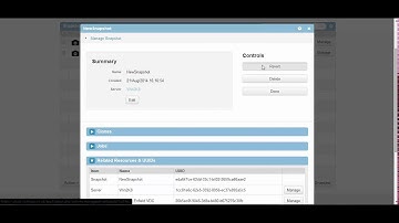 How to create, revert and delete snapshots