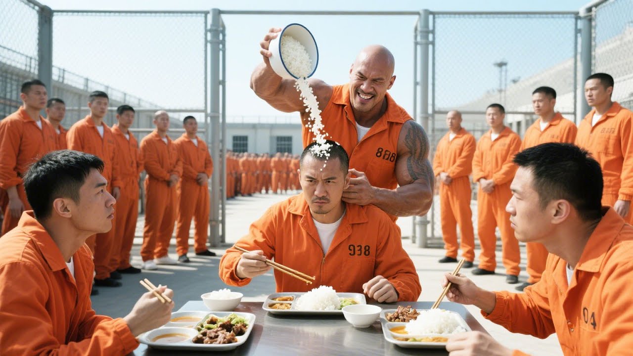2025 Prison Action Movie:The new inmate is a Kung Fu master, swiftly taking down the prison bullies!