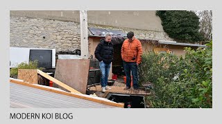 Modern Koi Blog #5069 - Benno explains his planned renovation