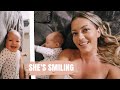 NEWBORNS FIRST BIG SMILES - SOOO CUTE!! A DAY FULL OF LAUGHS    *AUSSIE MUM VLOGGER*