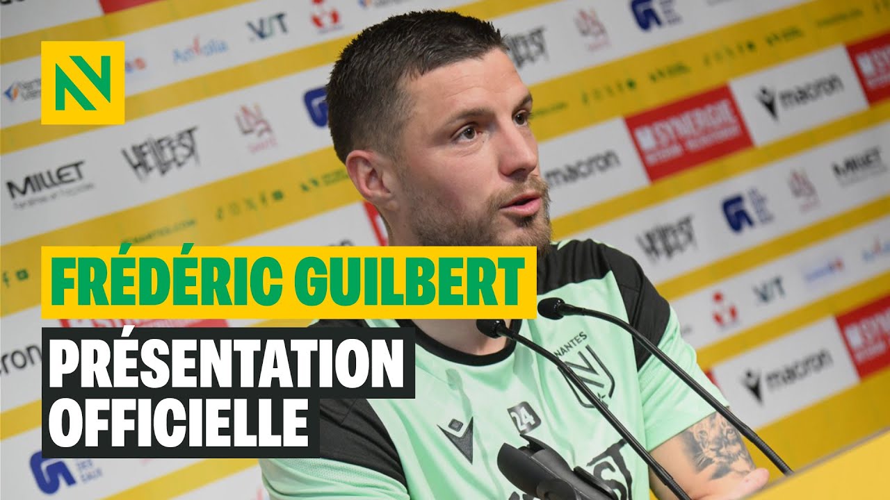 🎥🎙️ Présentation officielle de Frédéric Guilbert