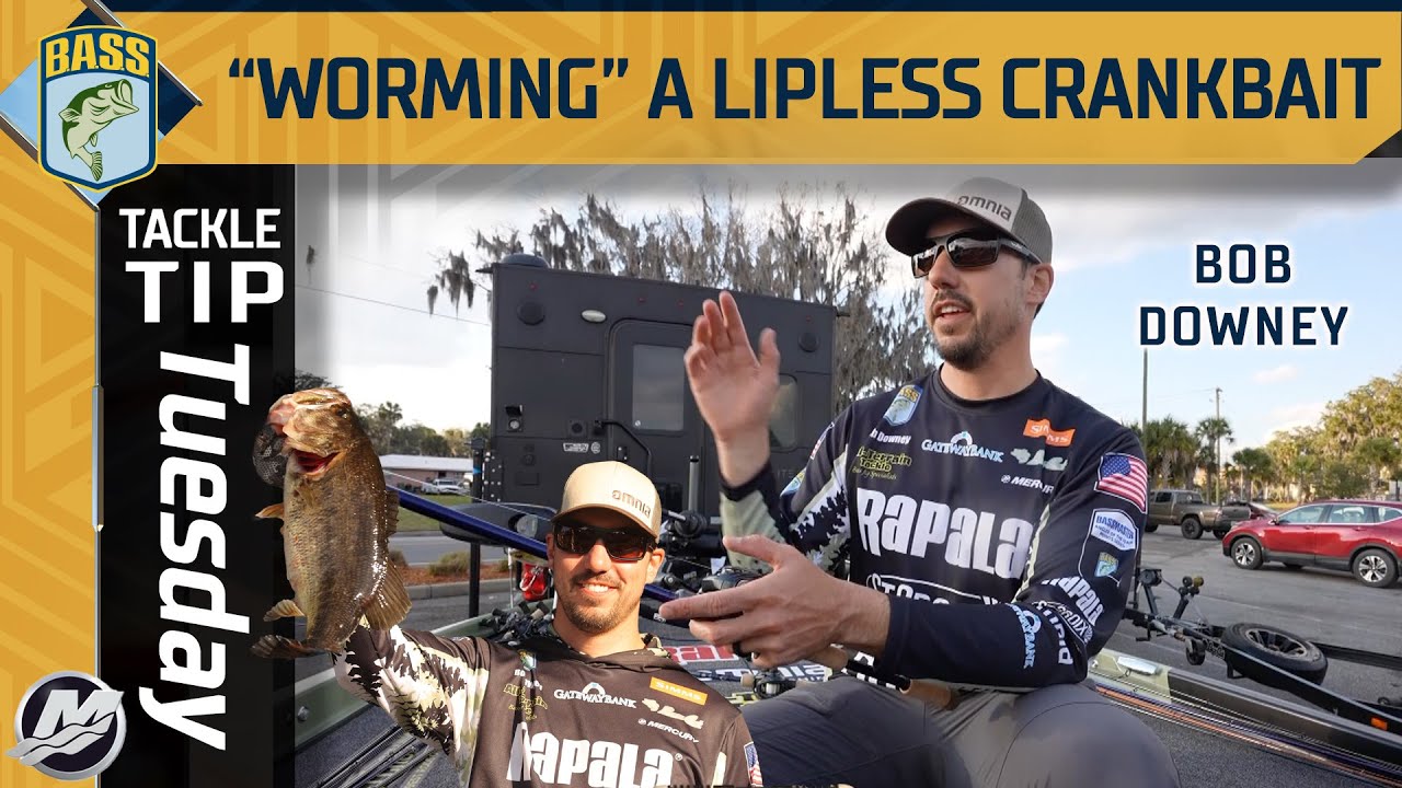Worming a Lipless Crankbait for Big Bass (with Bob Downey) 