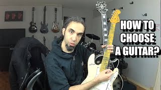 how to choose an electric guitar?