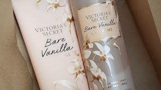 VICTORIA'S SECRET BARE VANILLA LA CREME.