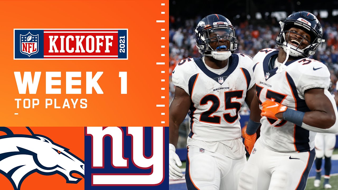 Broncos Top Plays from Week 1 vs. Giants