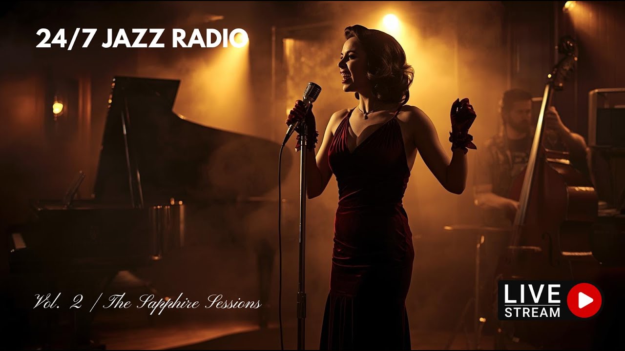 24/7 Old Jazz Lounge 🎷 Midnight Smokey Jazz & Noir Ballads (Vol. 2)