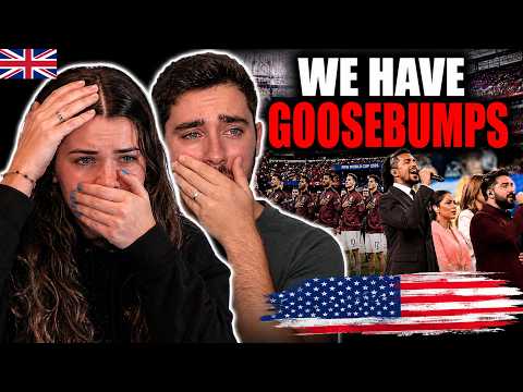 British Family Reacts to First USA National Anthem at 2026 FIFA World Cup! (WOW!)