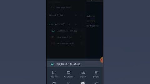 Html tutorial: how to import image to Trebedit