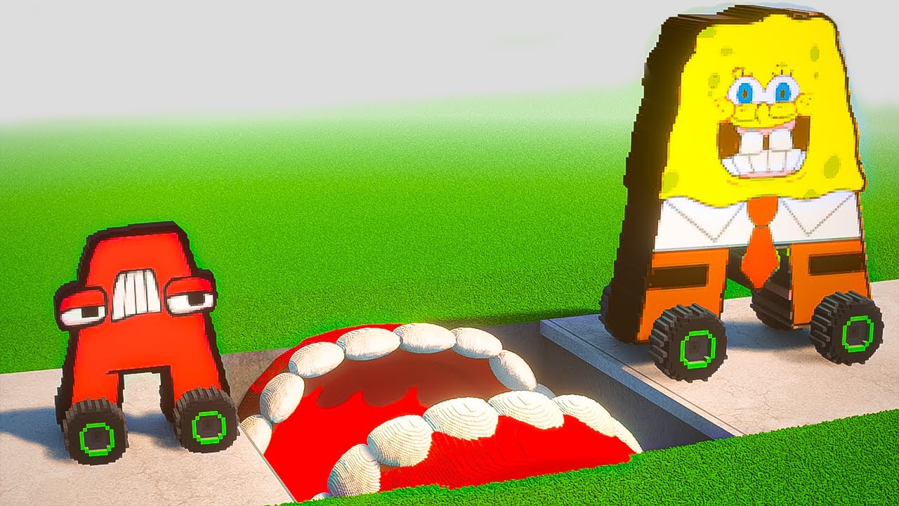 ALPHABET LORE CARS Transforming & Undergo Challenge | TEARDOWN