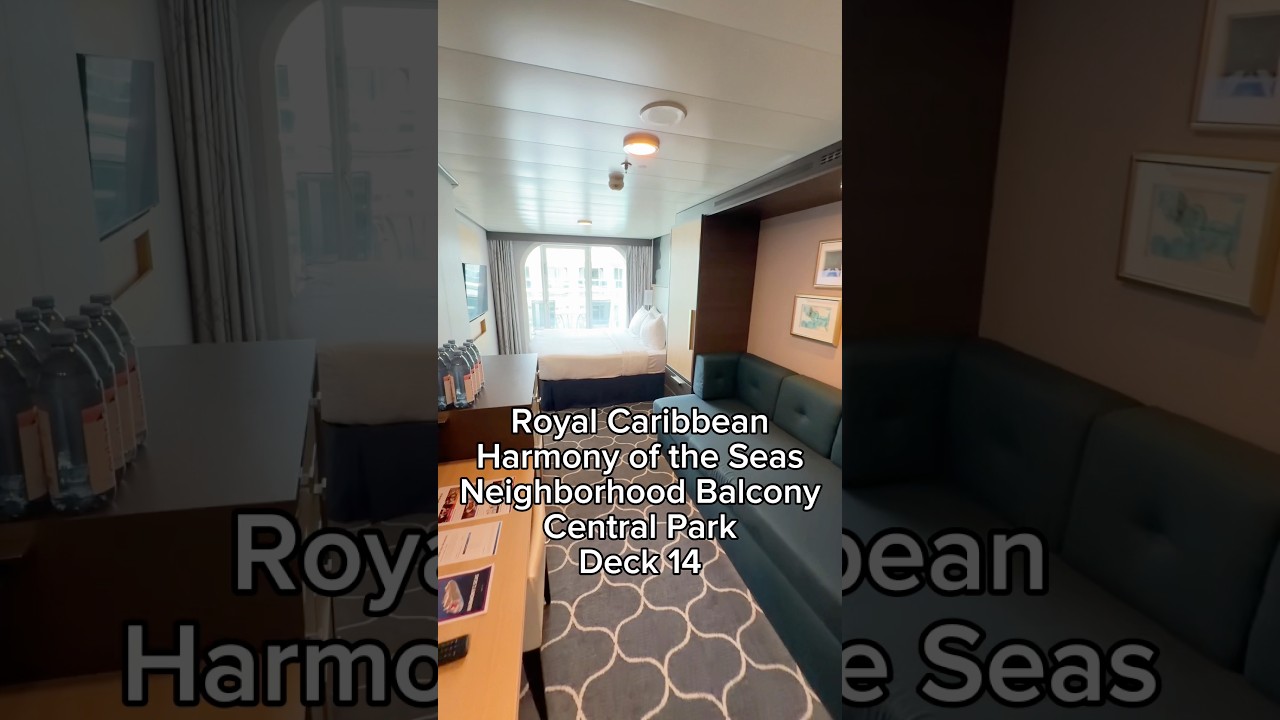 Central ParkNeighborhood Balcony on  Royal Caribbean Harmony of the Seas! #cruise #harmonyoftheseas