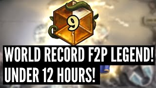 1st time ever leaderboard rank (EU) / just poped legend with this rank /  full climb to legend with dude pala 27W 15L record (11 star bonus) : r/ hearthstone