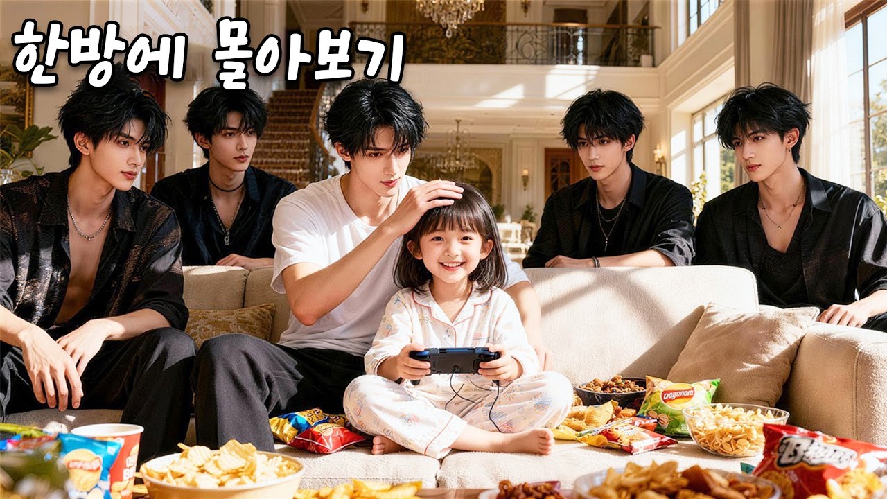 진짜 상속녀가 돌아오자 가짜는 떠나 자유롭게 산다. 다섯 CEO 오빠가 그녀를 아낀다.