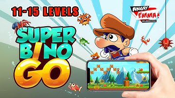Super Bino Go - Levels 11-15 [2K 60fps]