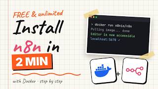 How to Install n8n with Docker (Free & Unlimited) in 2 Minutes