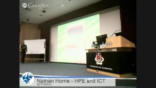ACHPERTAS State Conference 2014 - Nathan Horne - Meaningful technology integration in HPE