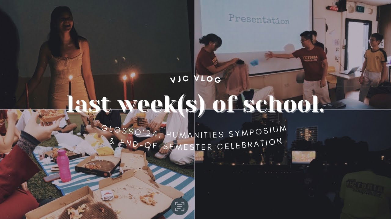 vjc vlog | study with me, last day of school celebration + arts events ✨📚✍️