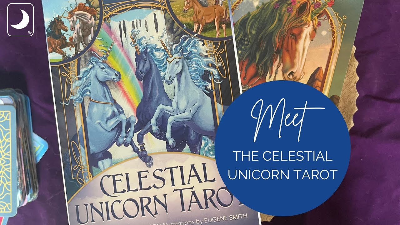 Flip Through the Cards of the Celestial Unicorn Tarot