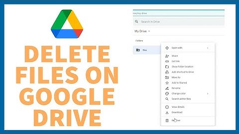 How to Delete Files Google Drive | Remove Files From Google Drive