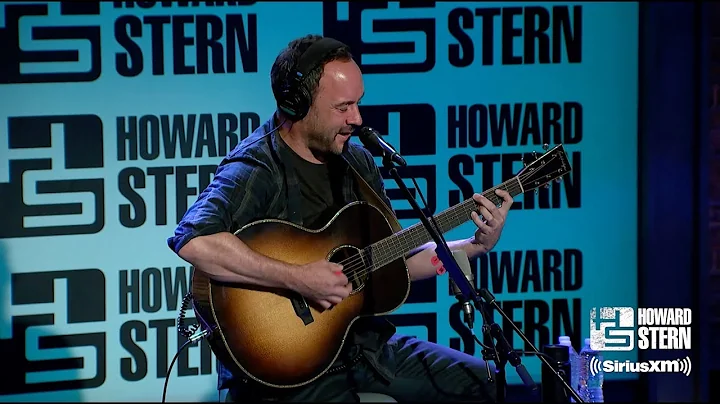 Dave Matthews Crash Into Me Live on the Stern Show