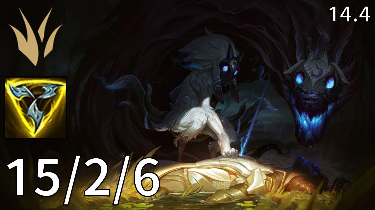 Kindred Jungle vs Zac - EUW Grandmaster | Patch 14.4