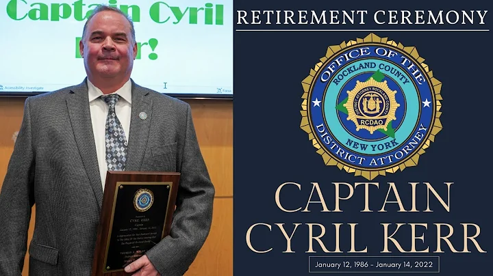 Captain Cyril Kerr Retirement Ceremony