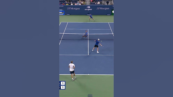 JAW-DROPPING doubles point! 👀